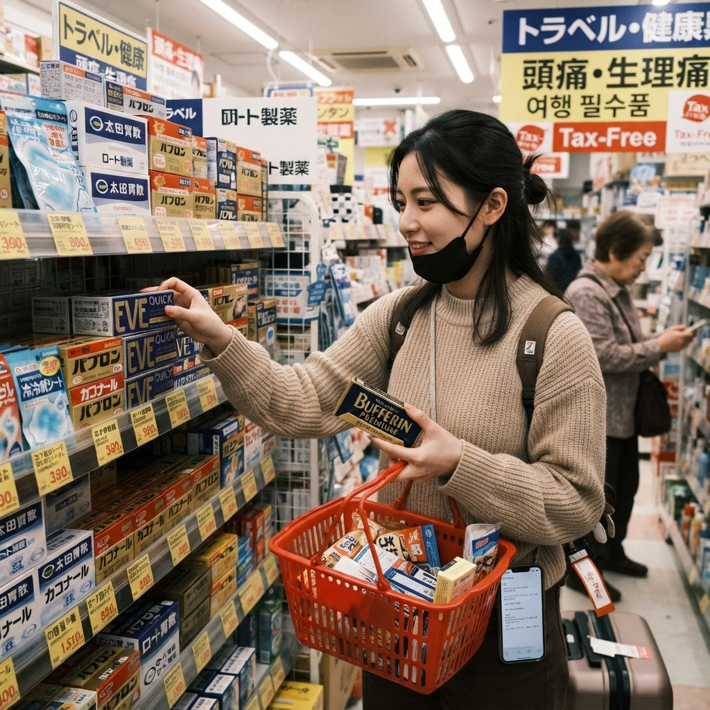 일본 여행 필수 상비약 어떤게 있을까?